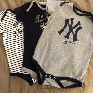 Yankees Onesies